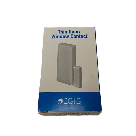 2GIG Wireless Thin Door /Window Contact White 2GIG-DW10-345 NEW - Picture 1 of 6